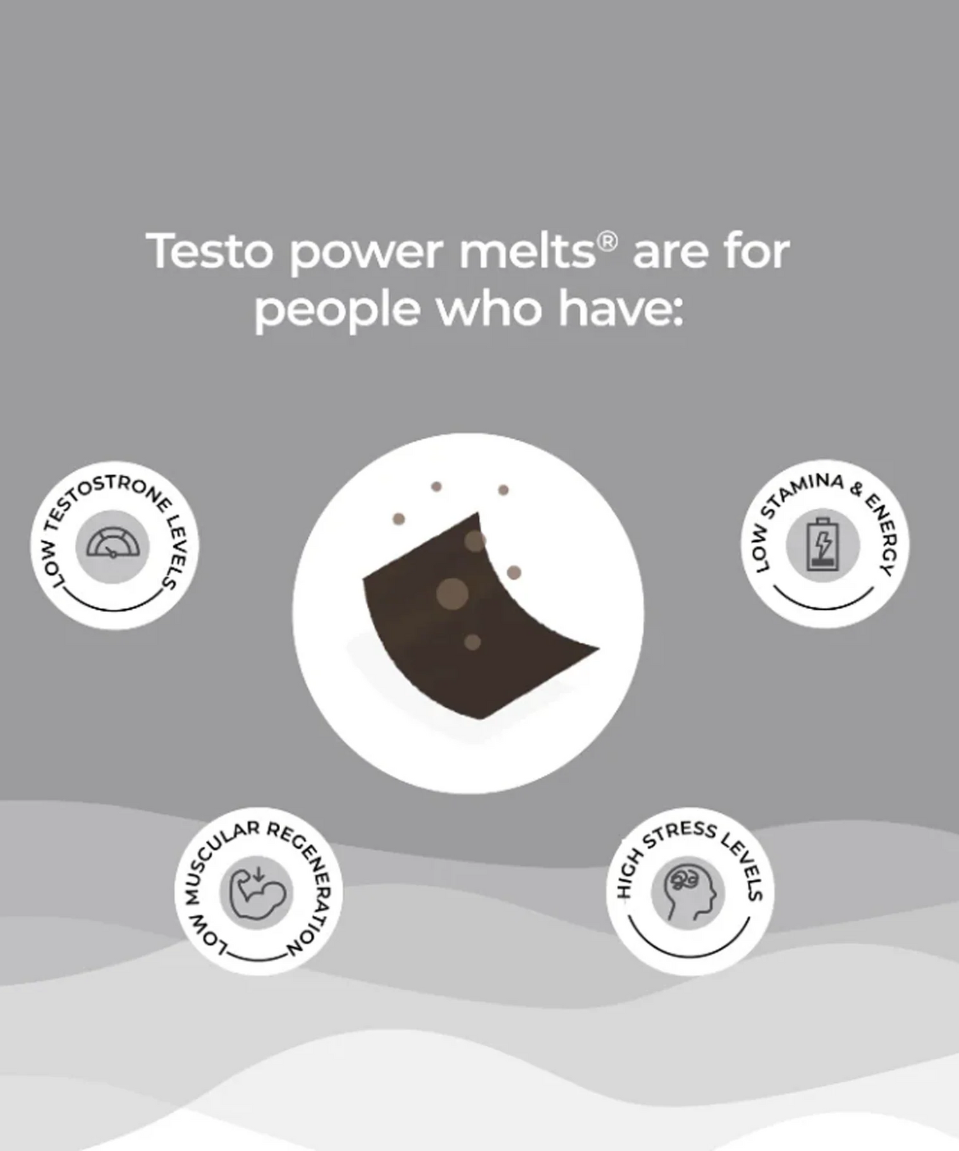 Wellbeing Nutrition Melts Into Testo Power Testofen + Himalayan Shilajit 30strips