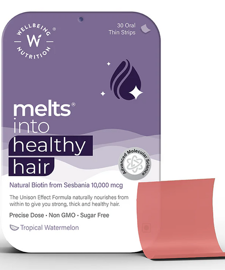 Wellbeing Nutrition Strips 30 Healthy Hair