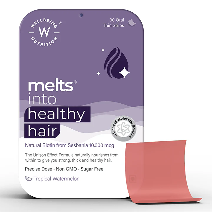 Wellbeing Nutrition Strips 30 Healthy Hair