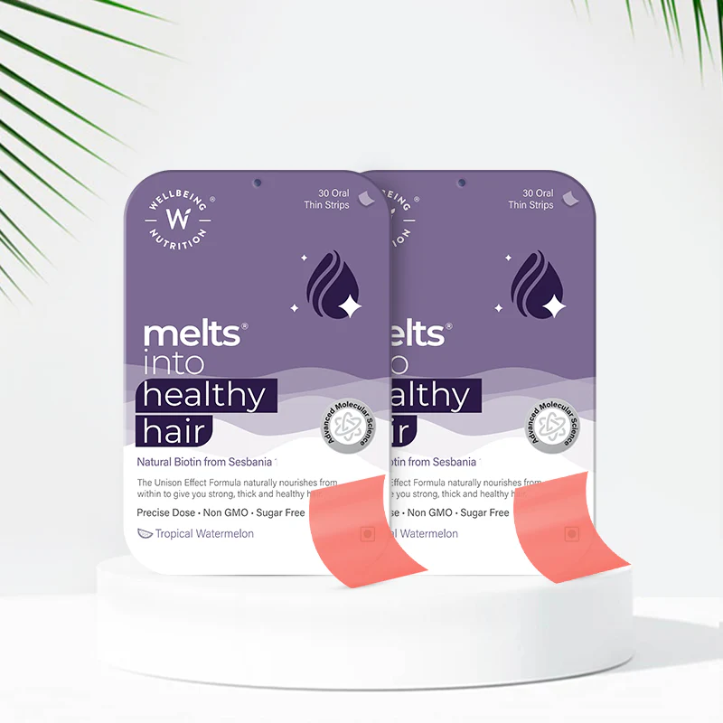 Wellbeing Nutrition Strips 30 Healthy Hair