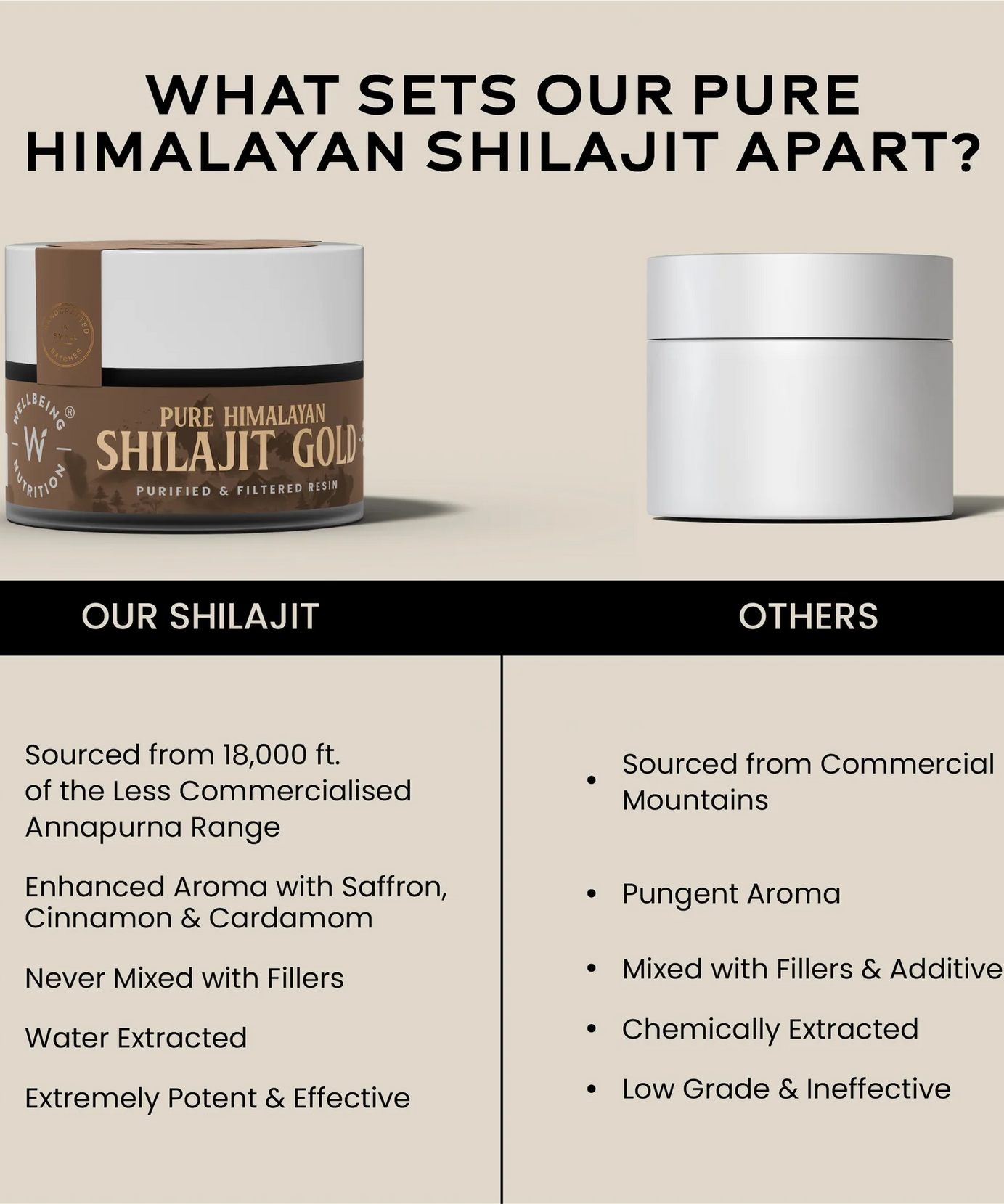 Wellbeing Nutrition Shilajit Gold 10g