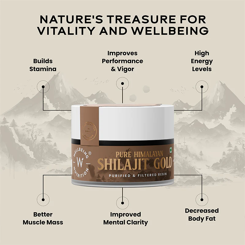 Wellbeing Nutrition Shilajit Gold 20g