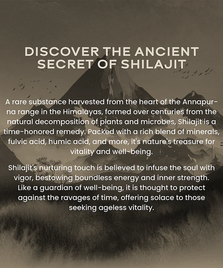 Wellbeing Nutrition Shilajit 20g