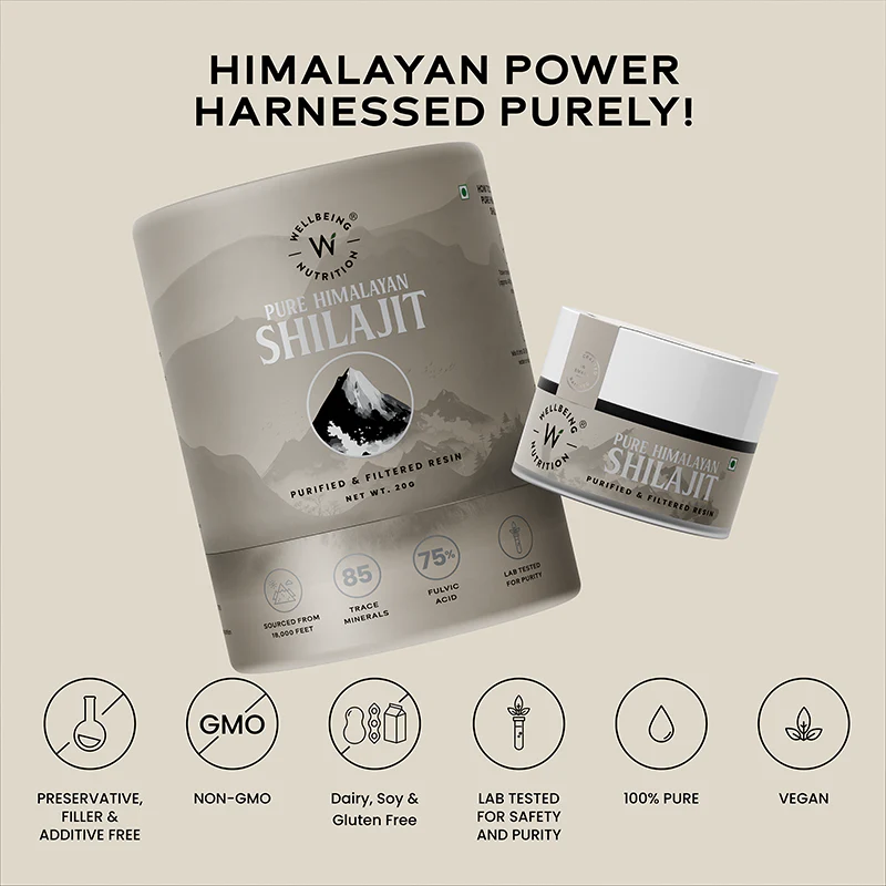 Wellbeing Nutrition Shilajit 20g