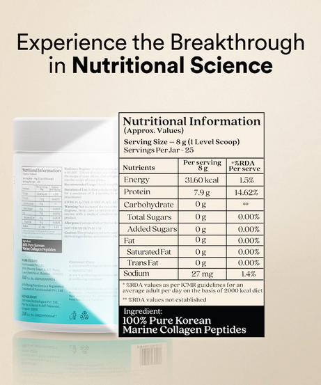 Wellbeing Nutrition Marine Collagen 200g