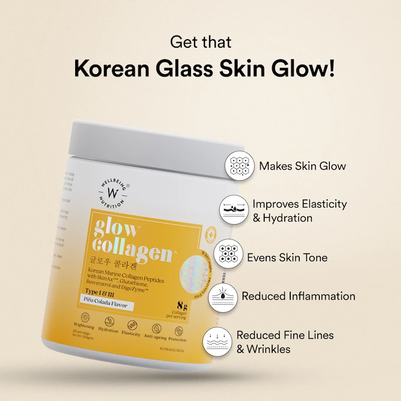 Wellbeing Nutrition Glow Collagen 250g
