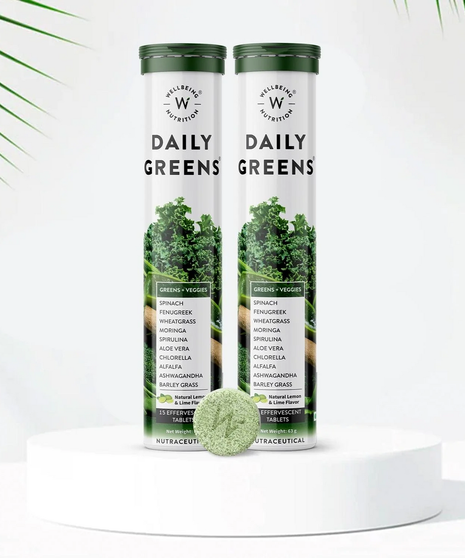 Wellbeing Nutrition Daily Greens 63g