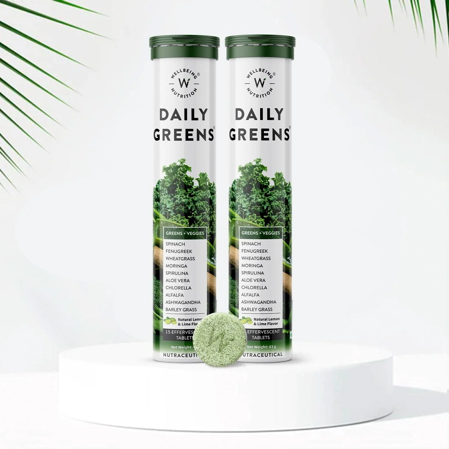 Wellbeing Nutrition Daily Greens 63g