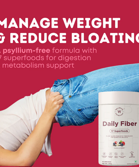 Wellbeing Nutrition Daily Fiber Vanilla Berry