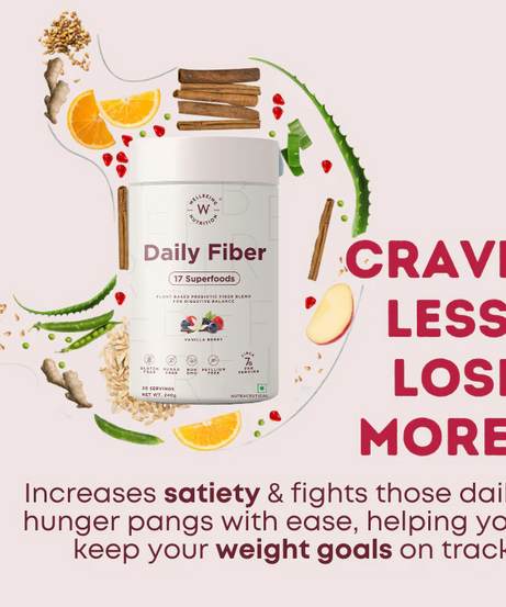 Wellbeing Nutrition Daily Fiber Vanilla Berry