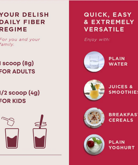 Wellbeing Nutrition Daily Fiber Vanilla Berry