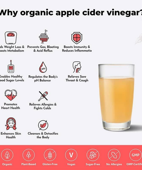 Wellbeing Nutrition Apple Cider Vinegar 500ml