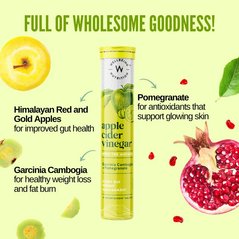 Wellbeing Nutrition Apple Cider Vinegar Fizz 68g