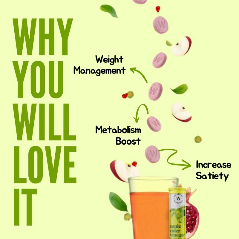 Wellbeing Nutrition Apple Cider Vinegar Fizz 68g