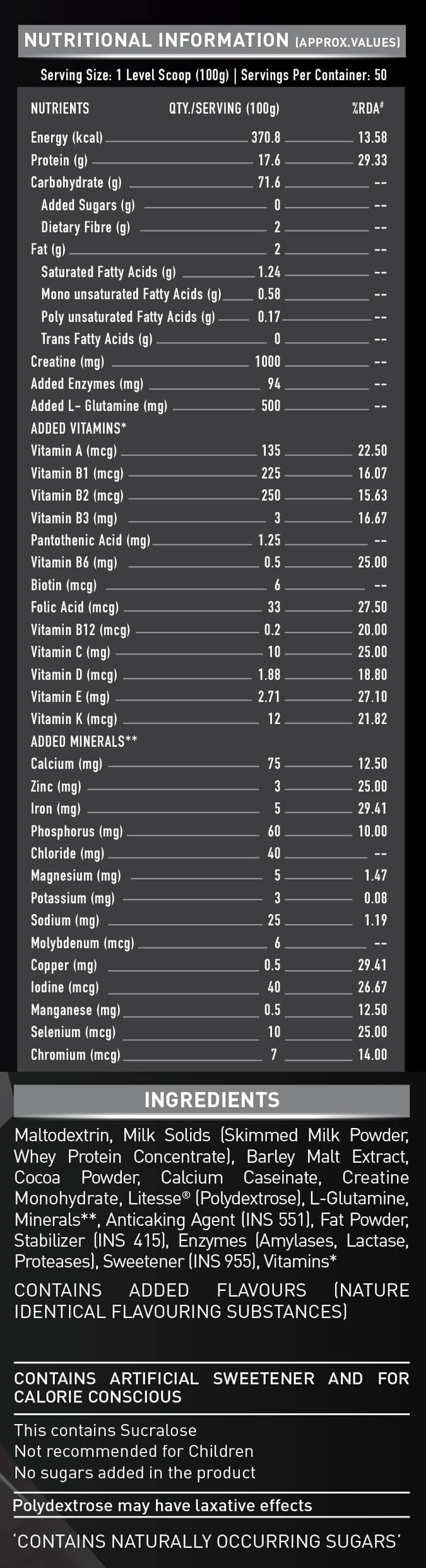 MuscleBlaze Bulk Gainer 5kg