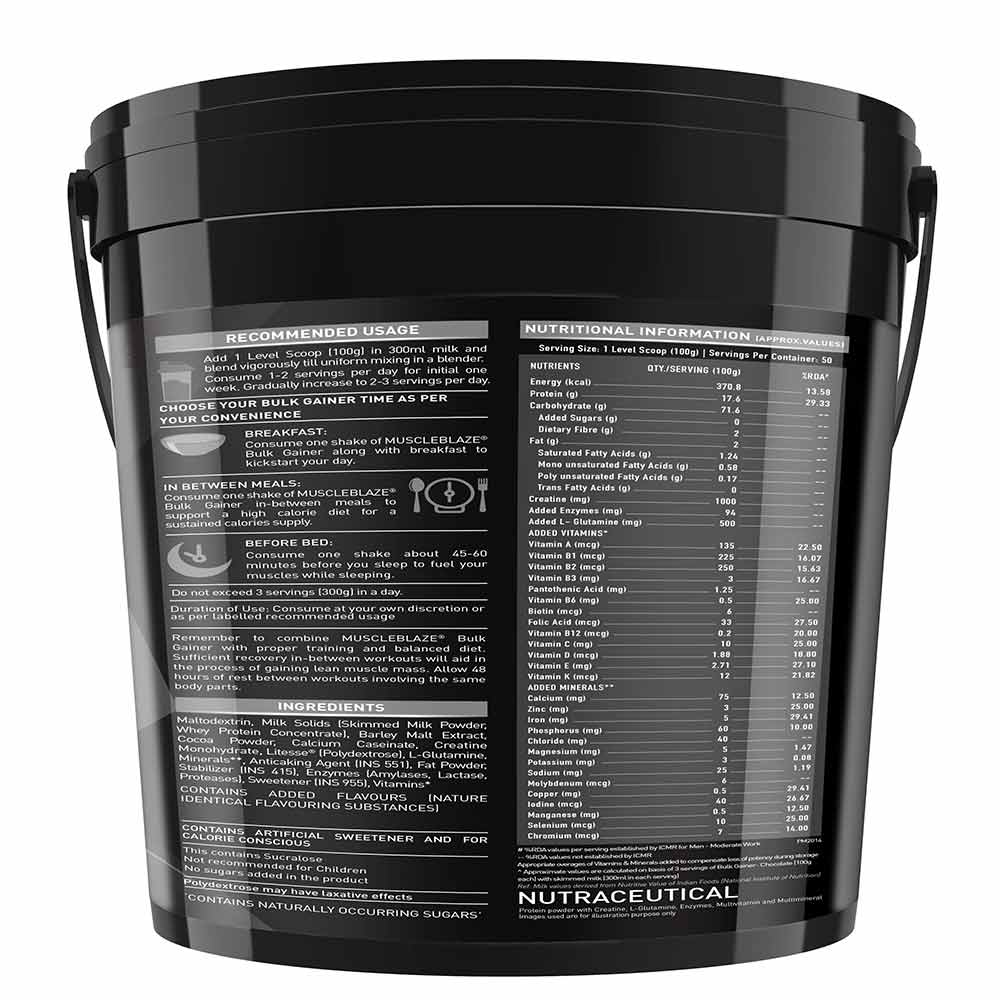 MuscleBlaze Bulk Gainer 5kg