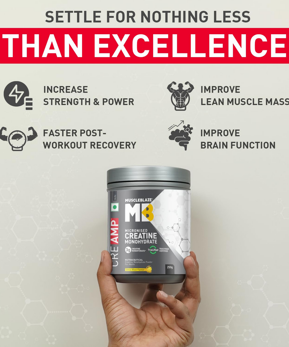 MuscleBlaze Creamp 250g
