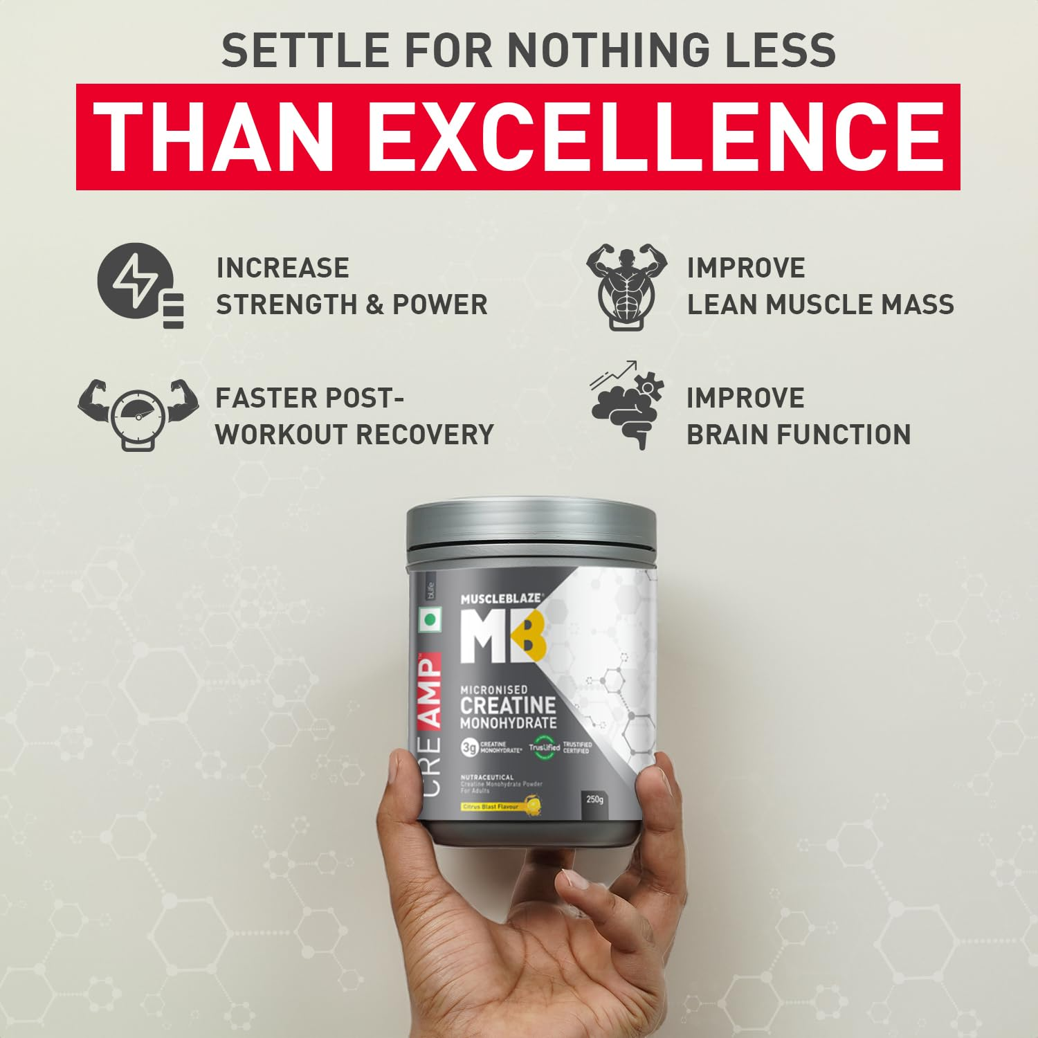 MuscleBlaze Creamp 250g