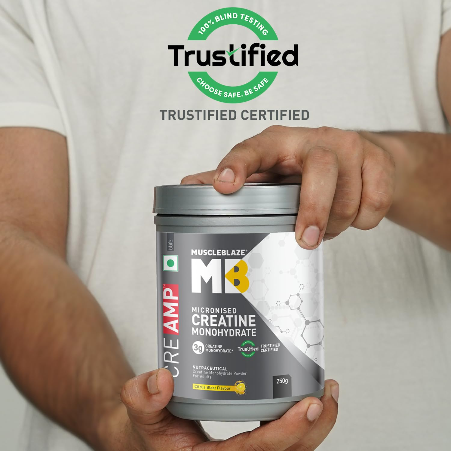 MuscleBlaze Creamp 250g