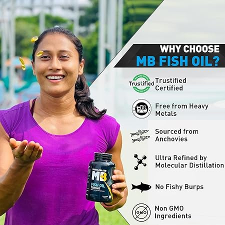 MuscleBlaze Fish oil 1000mg