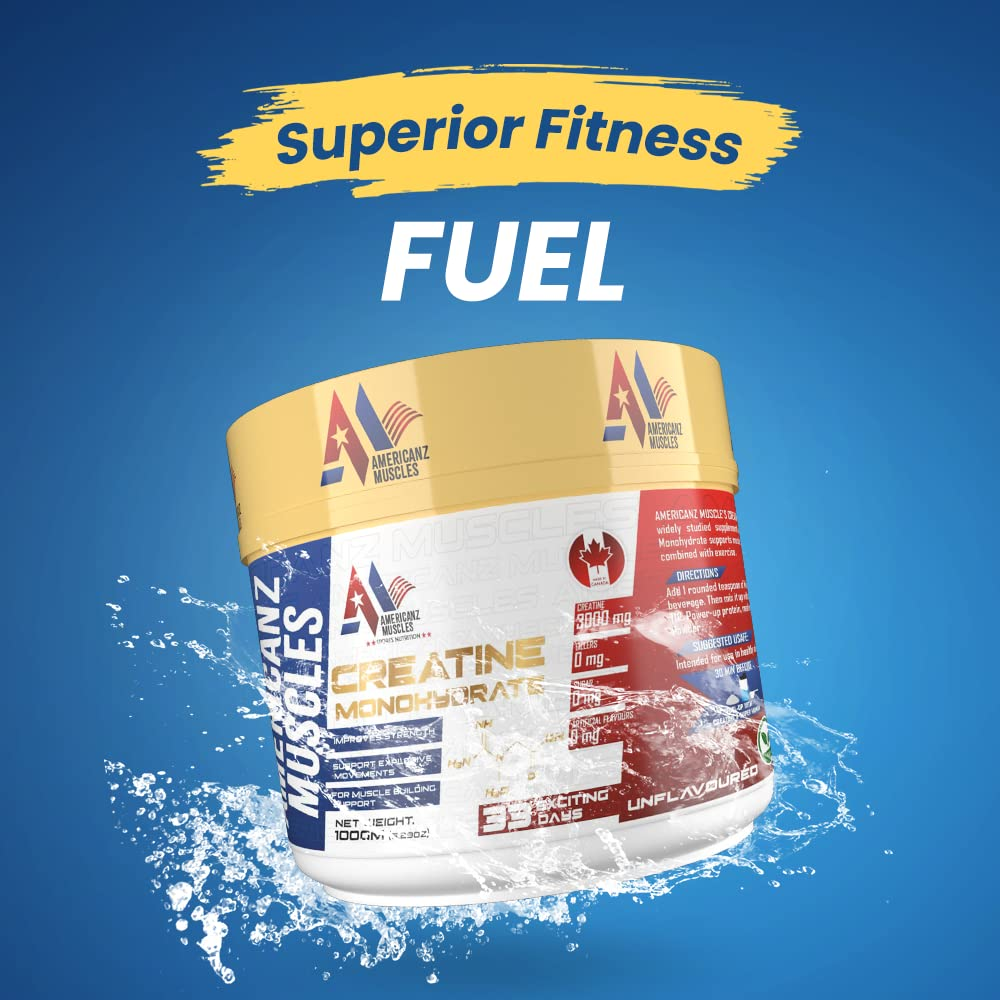 Americanz Muscles Creatine 100g