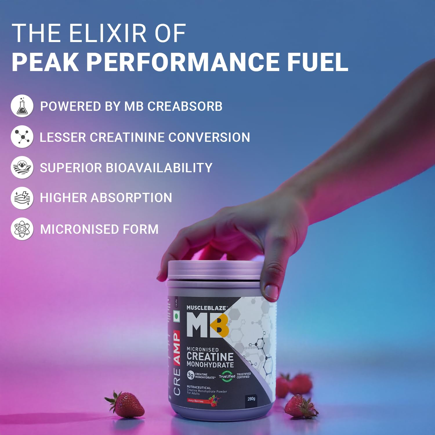 MuscleBlaze Creamp 280g