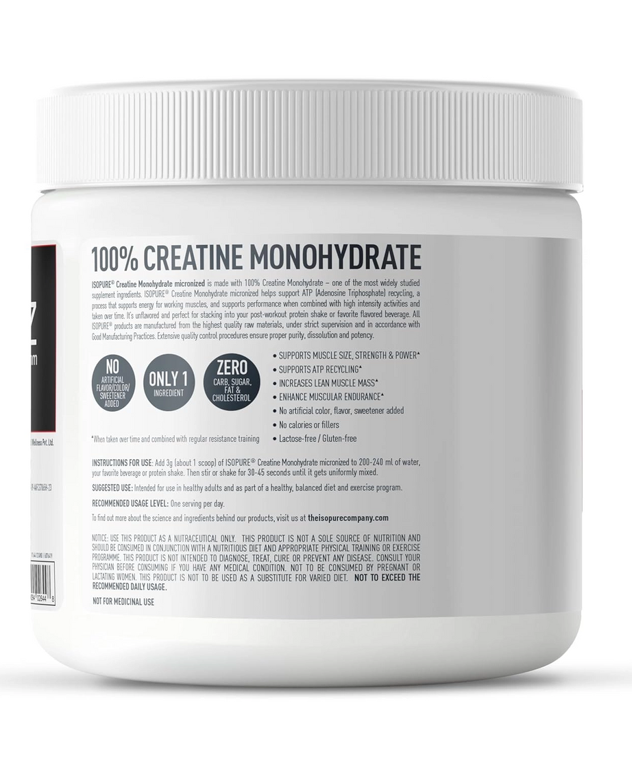 Isopure 100% Creatine Monohydrate 250g