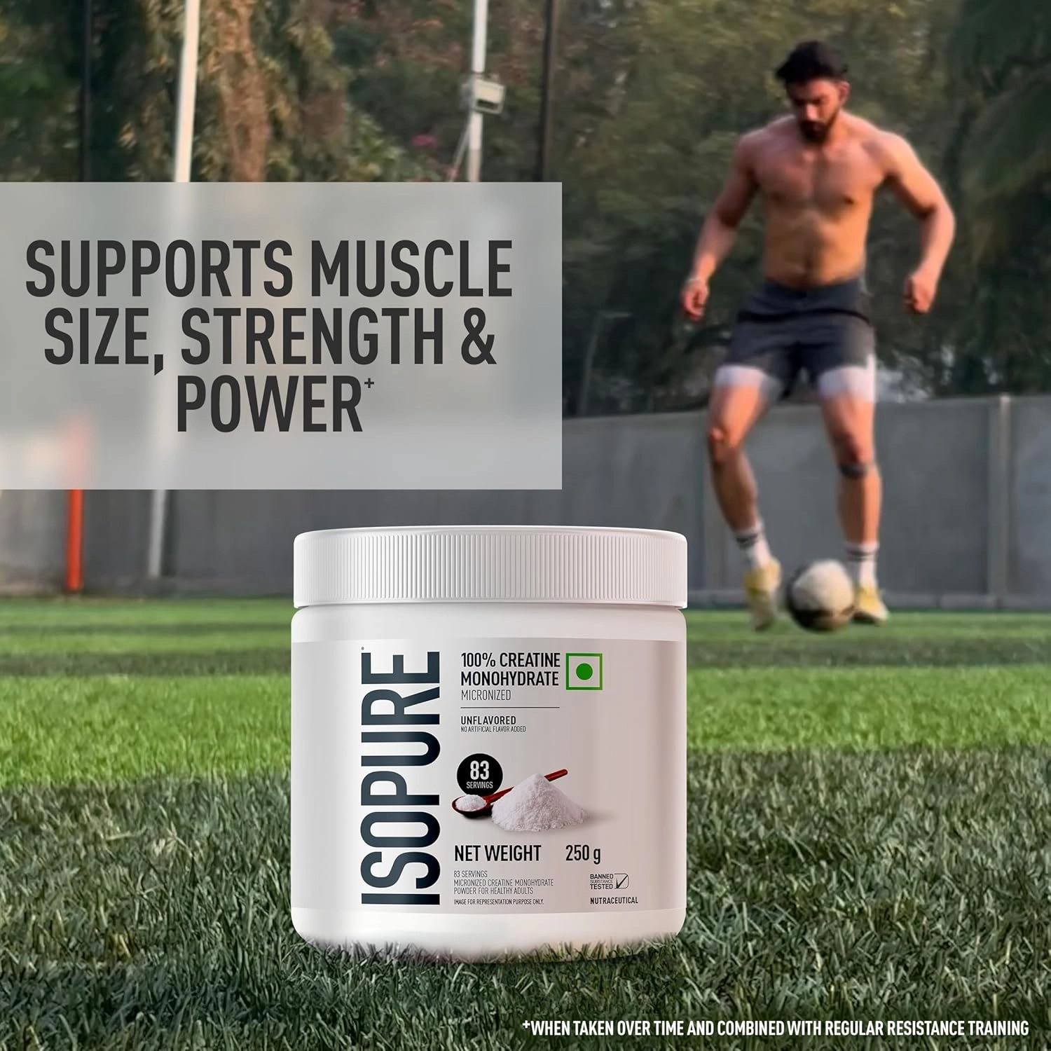 Isopure 100% Creatine Monohydrate 250g