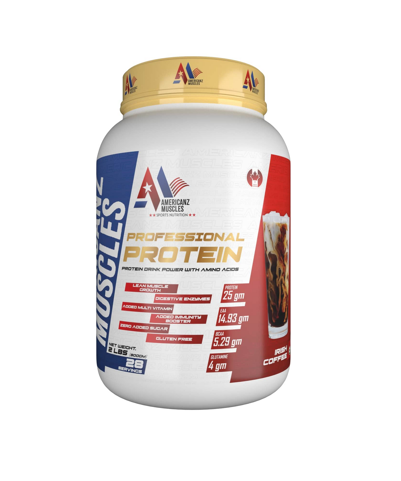 Americanz Muscles Professional Protein 900g