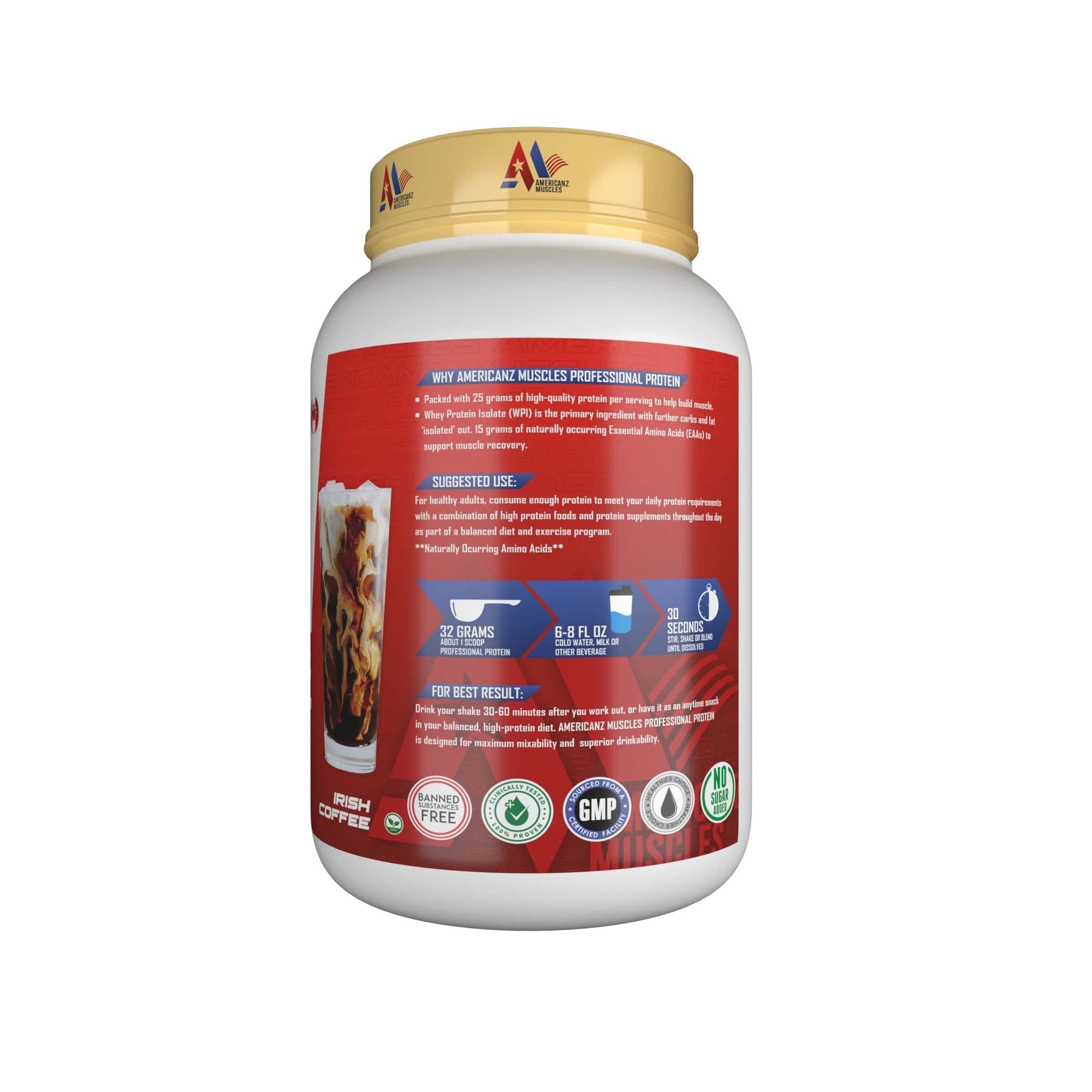 Americanz Muscles Professional Protein 900g