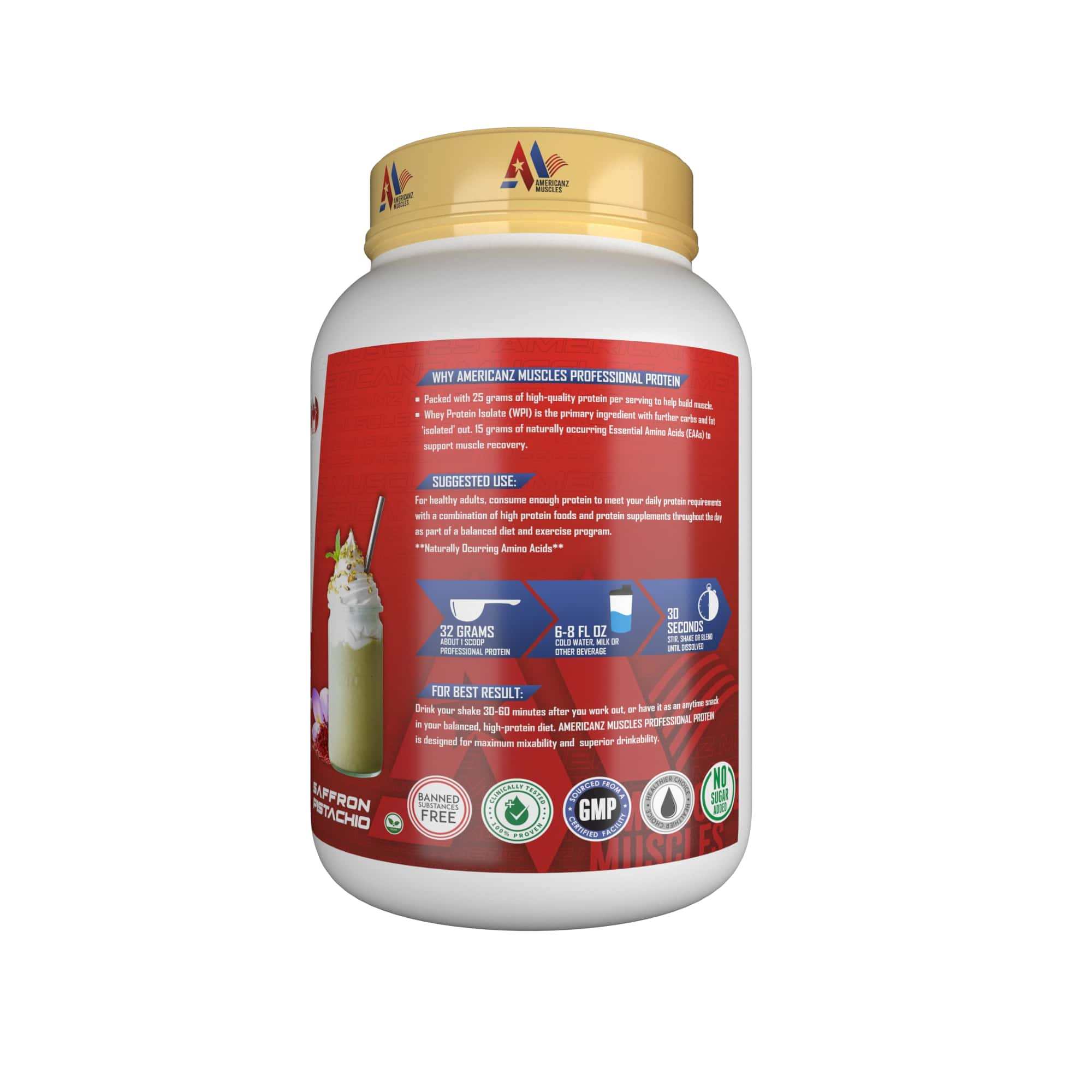 Americanz Muscles Professional Protein 900g