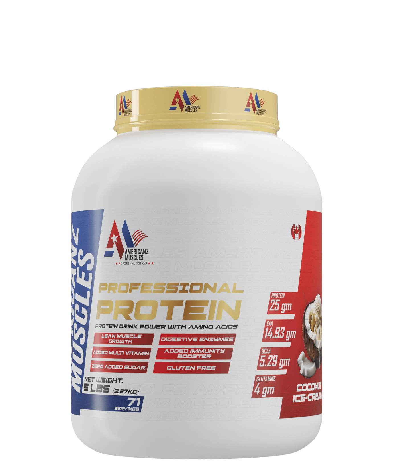 Americanz Muscles Professional Protein 2.27kg