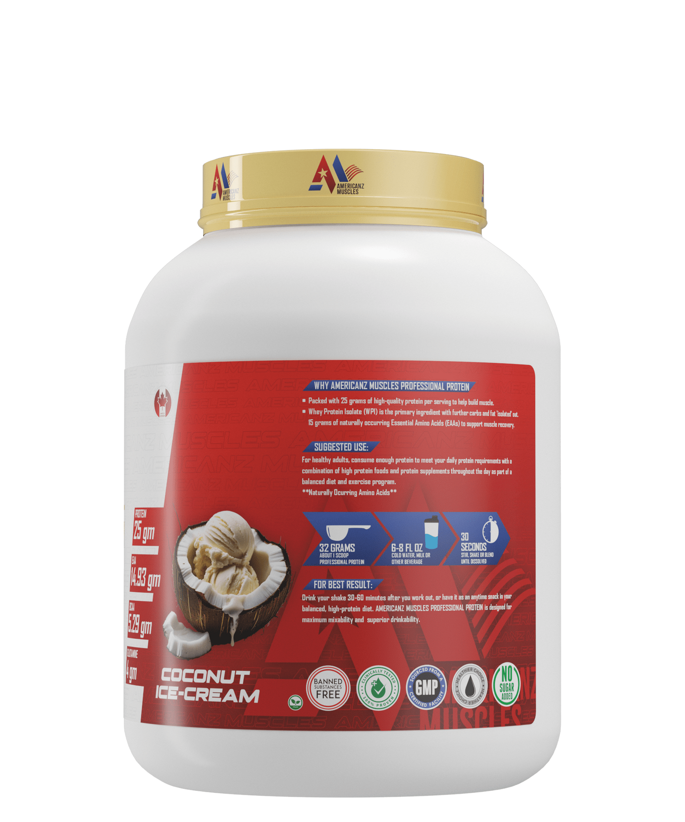 Americanz Muscles Professional Protein 2.27kg