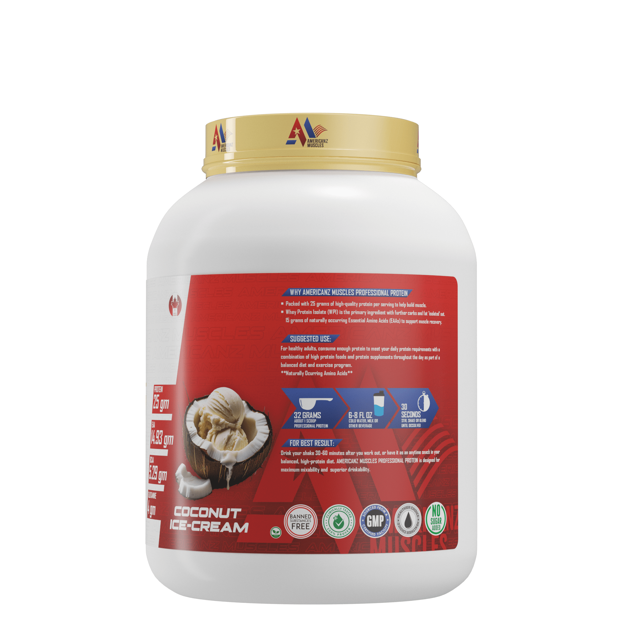 Americanz Muscles Professional Protein 2.27kg