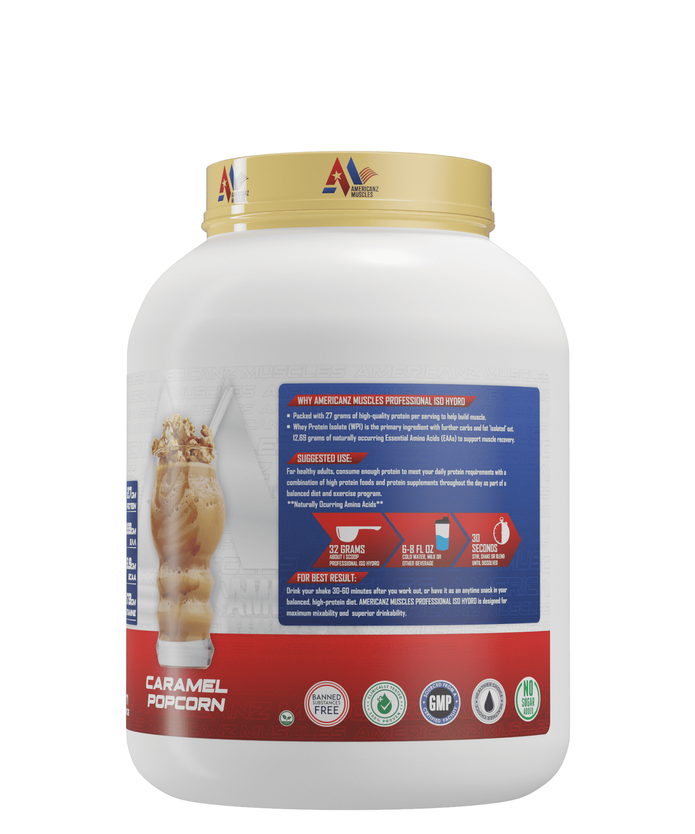 Americanz Muscles Professional Iso Hydro 2.27kg