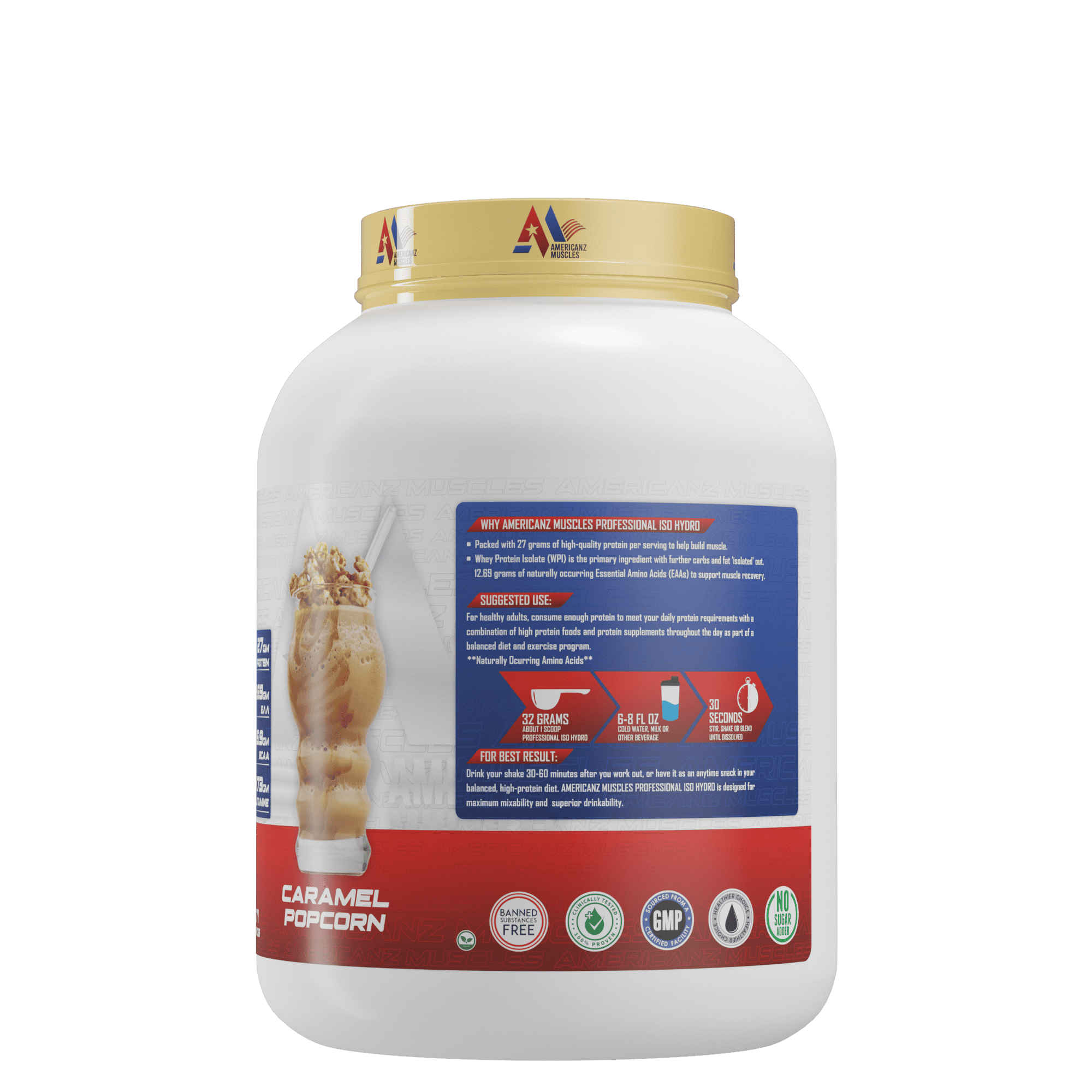 Americanz Muscles Professional Iso Hydro 2.27kg