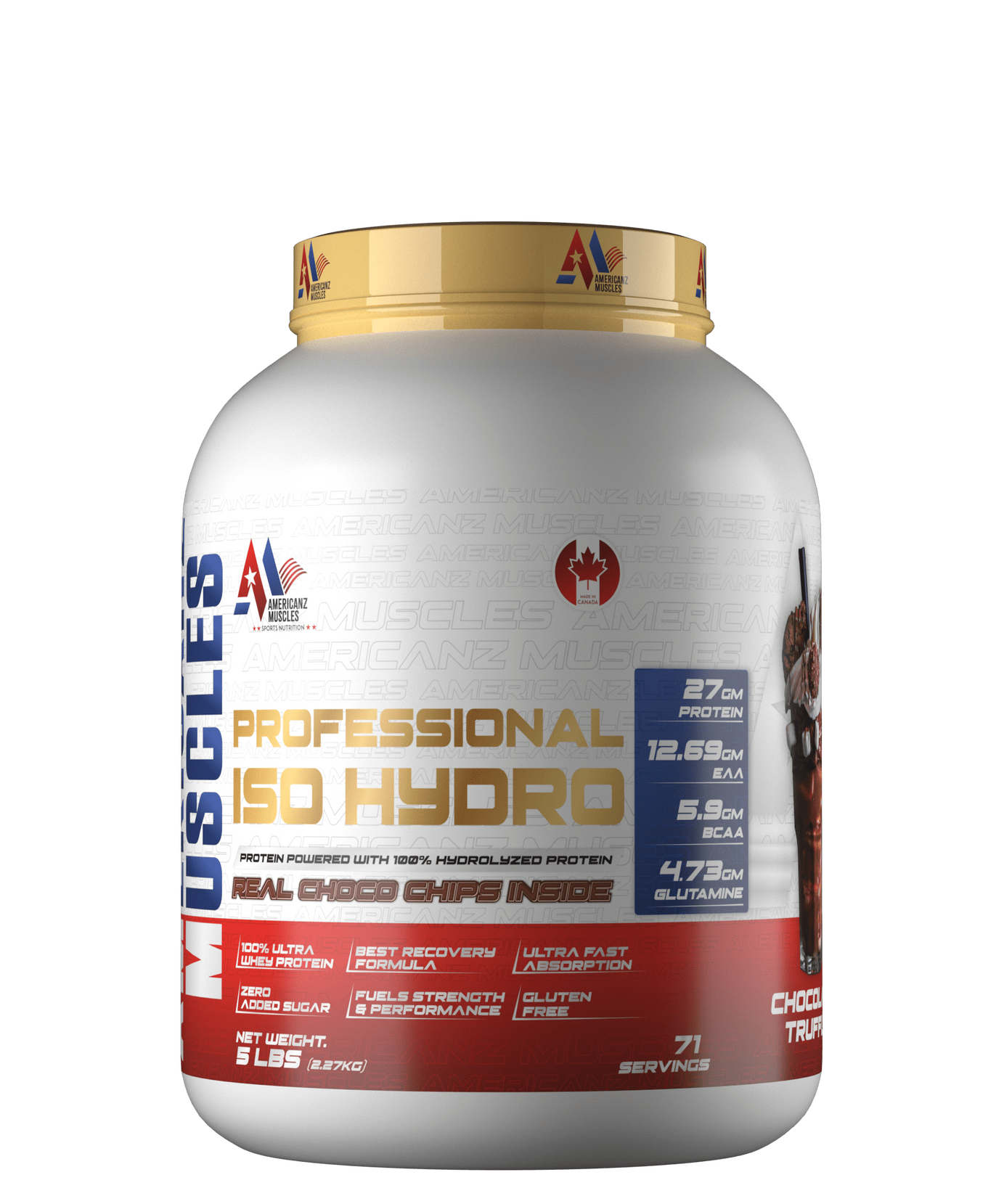 Americanz Muscles Professional Iso Hydro 2.27kg
