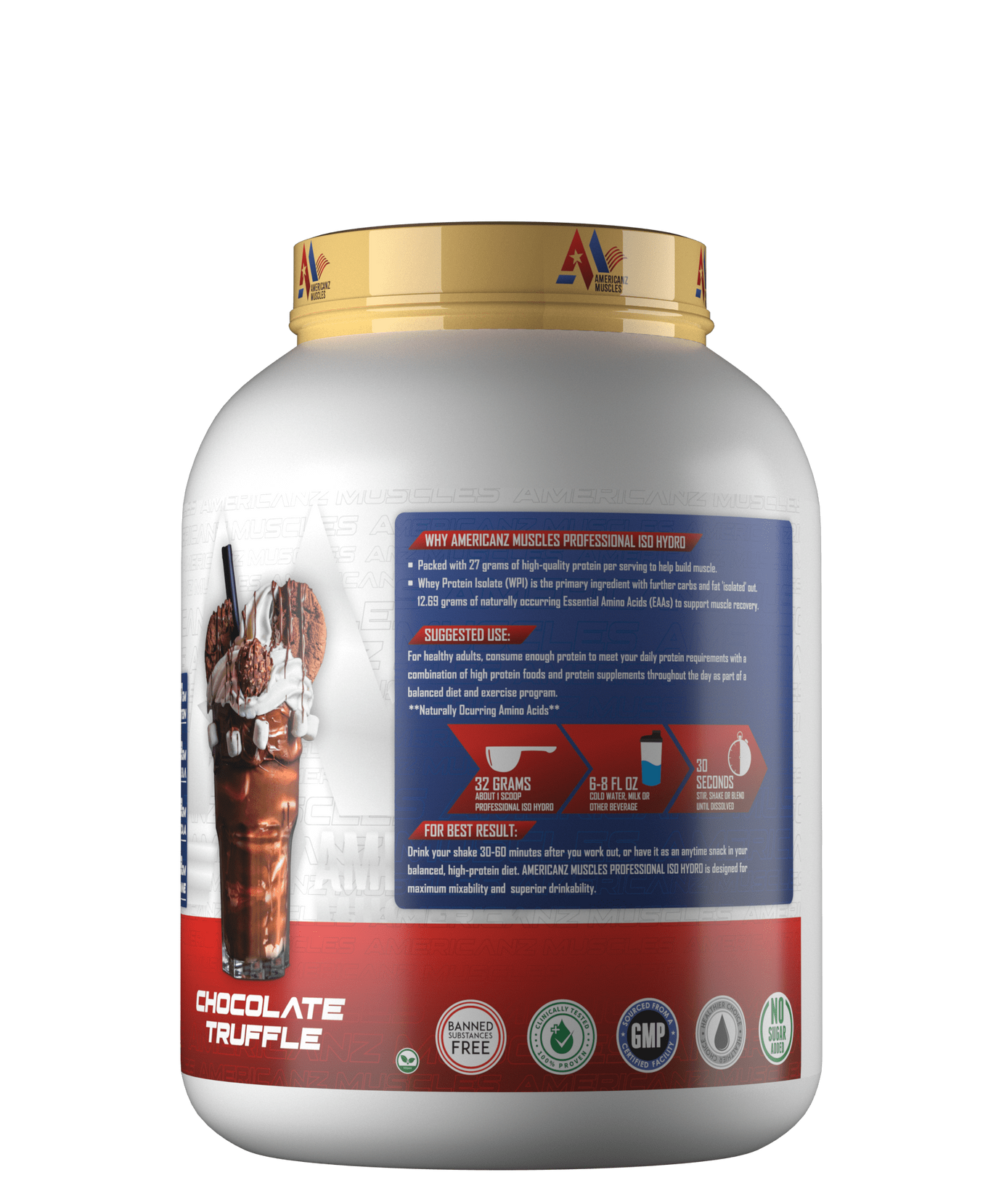 Americanz Muscles Professional Iso Hydro 2.27kg