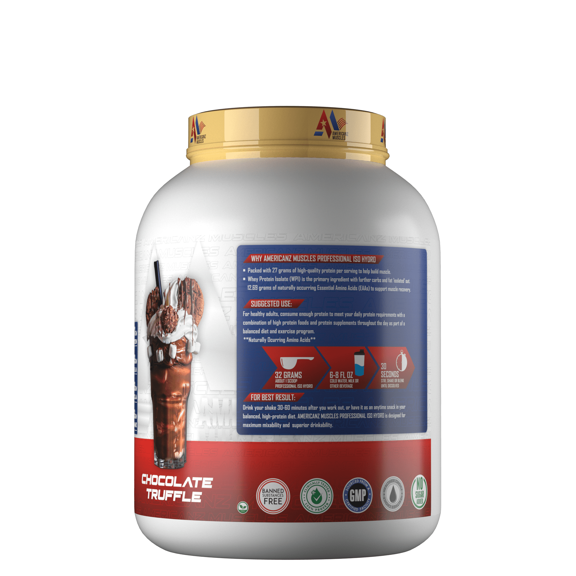 Americanz Muscles Professional Iso Hydro 2.27kg
