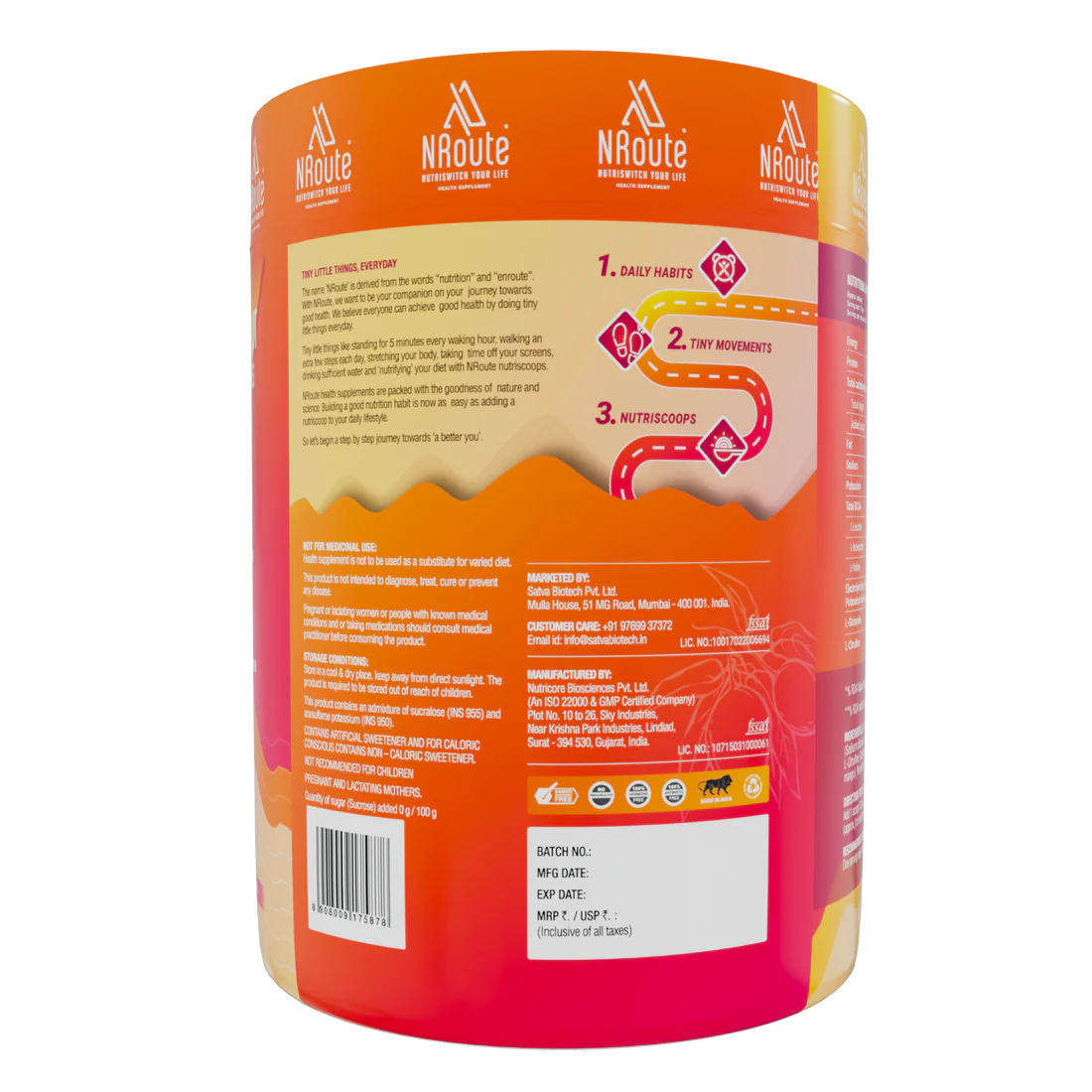 N Route BCAA 390g