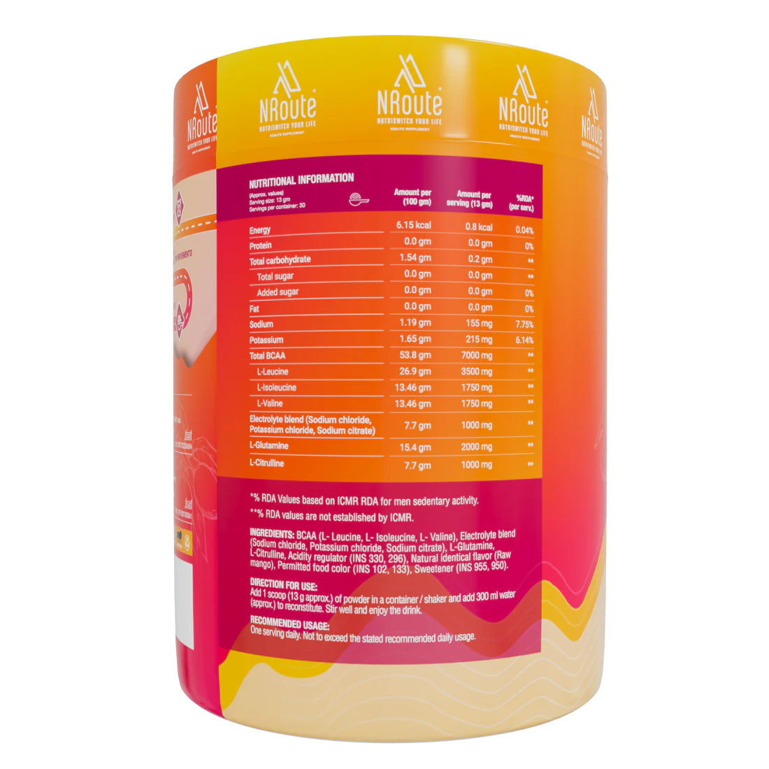N Route BCAA 390g
