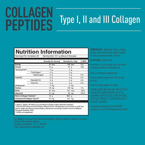 Isopure Collagen 250g