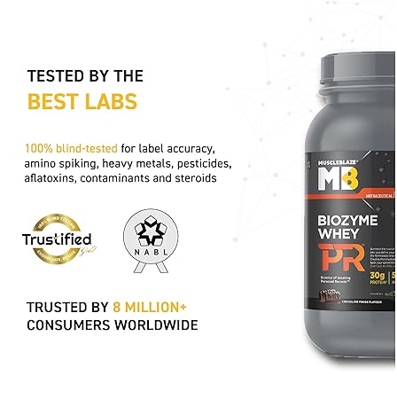 MuscleBlaze Biozyme Whey PR 1kg