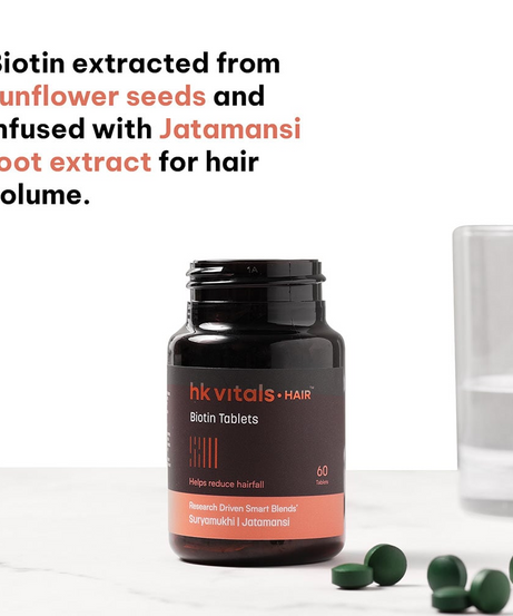 HK Vitals Biotin Tablets