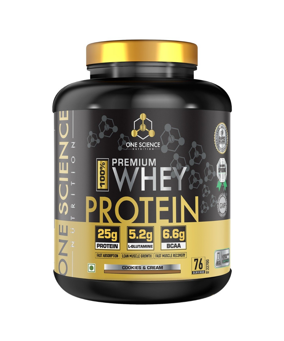 One Science Nutrition 100% Premium Whey Protein 2.27kg