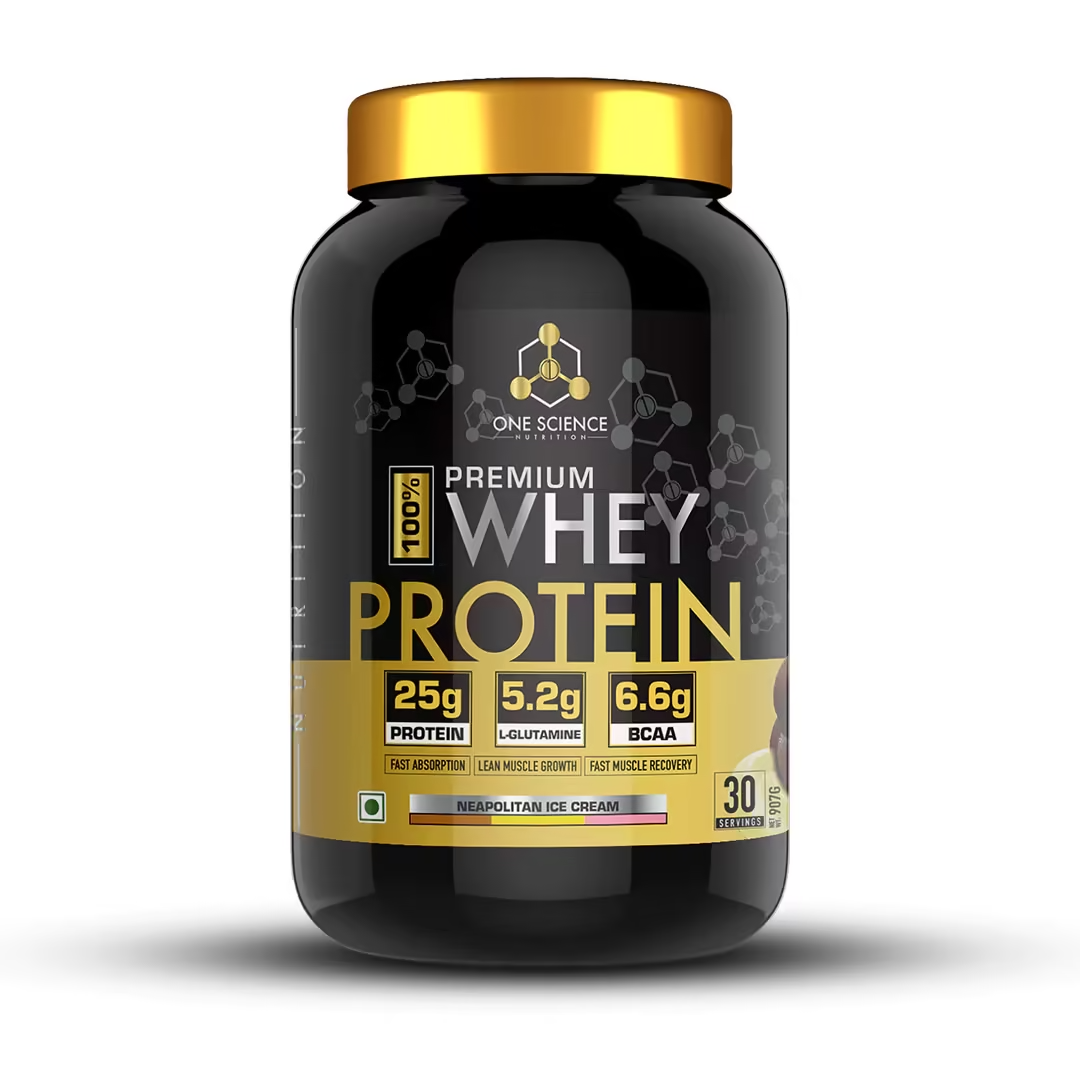One Science Nutrition 100% Premium Whey Protein 907g