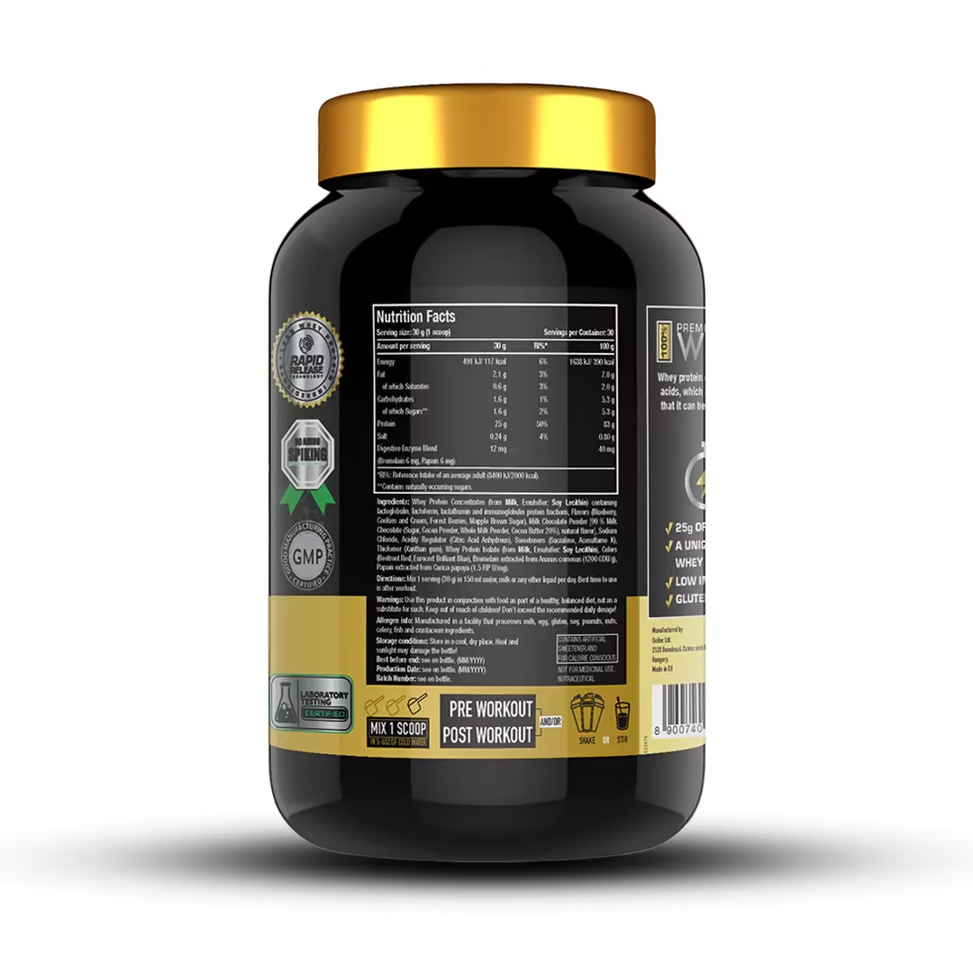 One Science Nutrition 100% Premium Whey Protein 907g