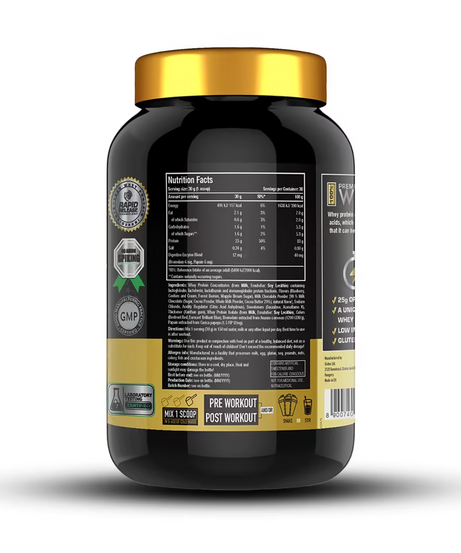 One Science Nutrition 100% Premium Whey Protein 907g