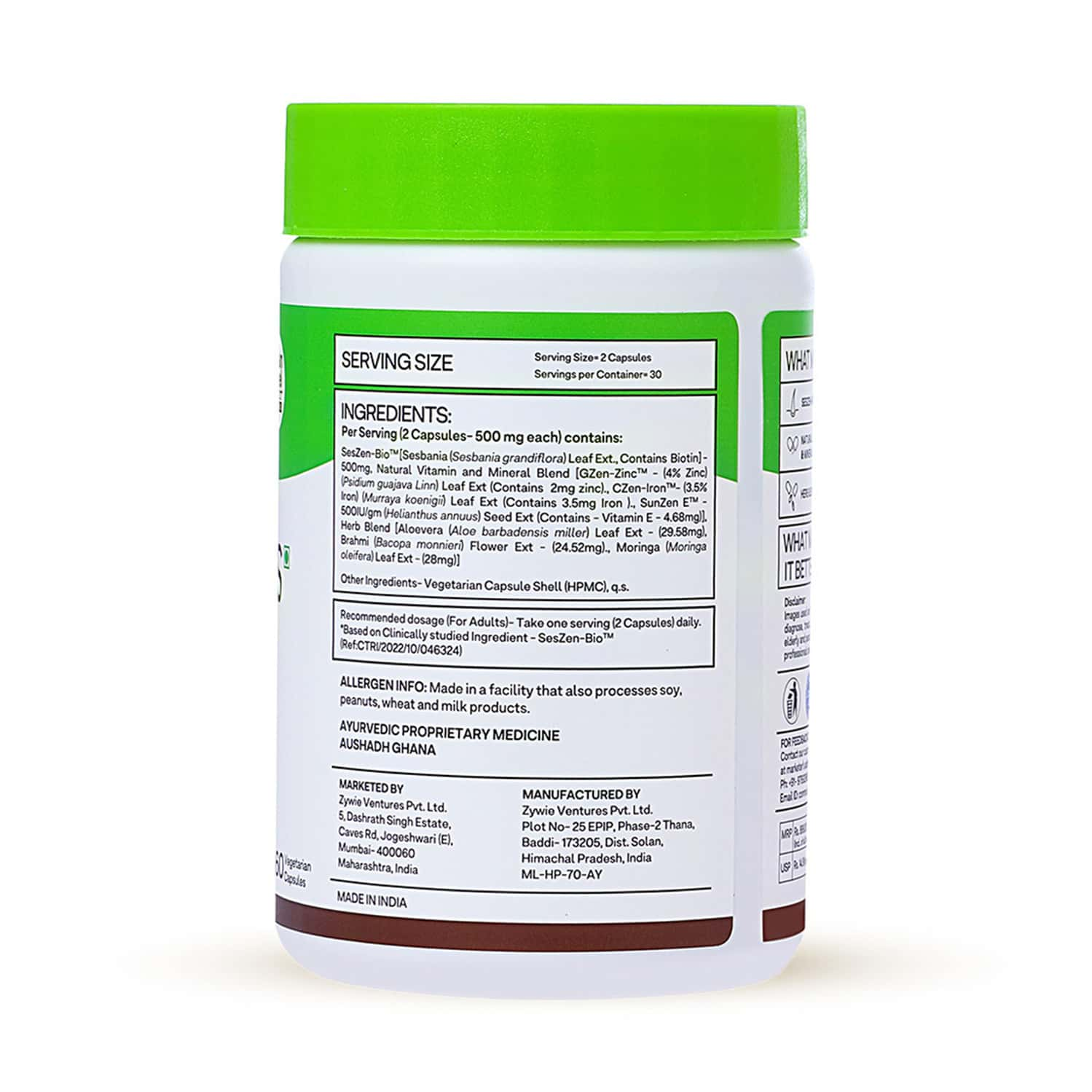 Oziva Hair Vitamins