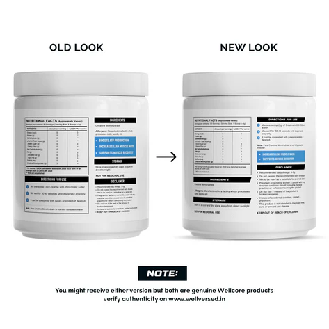 Wellcore Creatine 100g